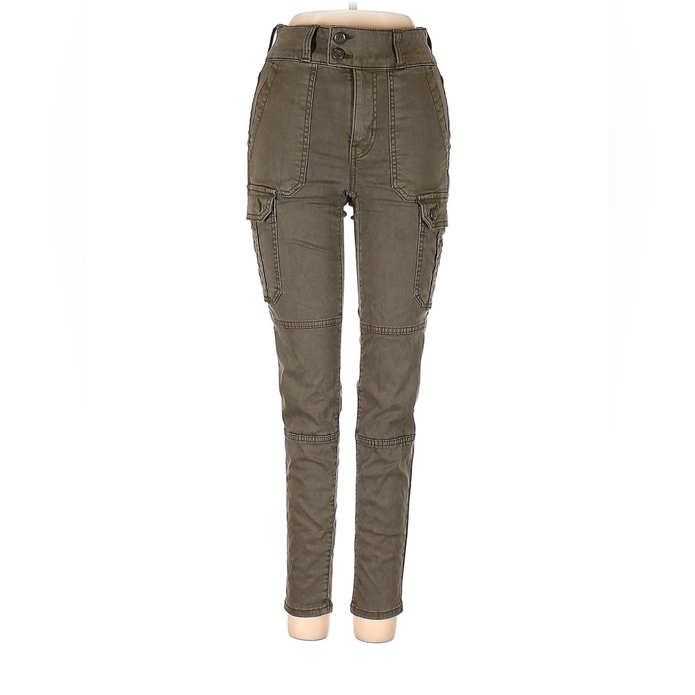 American Eagle Skinny Cargo Pant Army Green